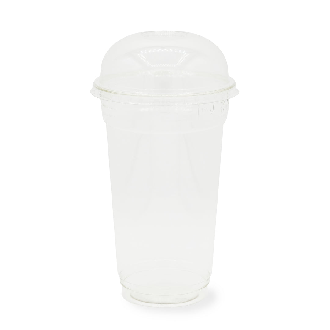 Vaso Plástico RPET 630ml con Tapa Cúpula – Ideal para Cultivo de Drosophila, Cría de Insectos y Enraizamiento de Plantas Tropicales