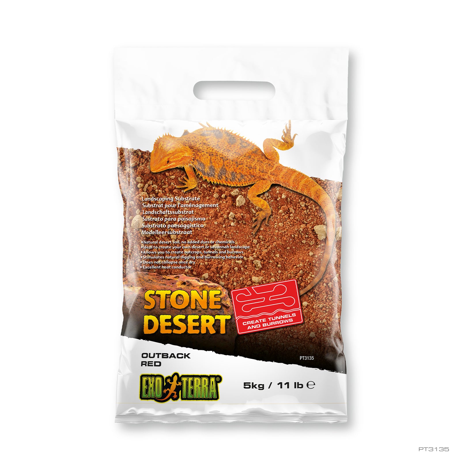 Exo Terra Sustrato Outback Red Stone Desert – Ant Dimension