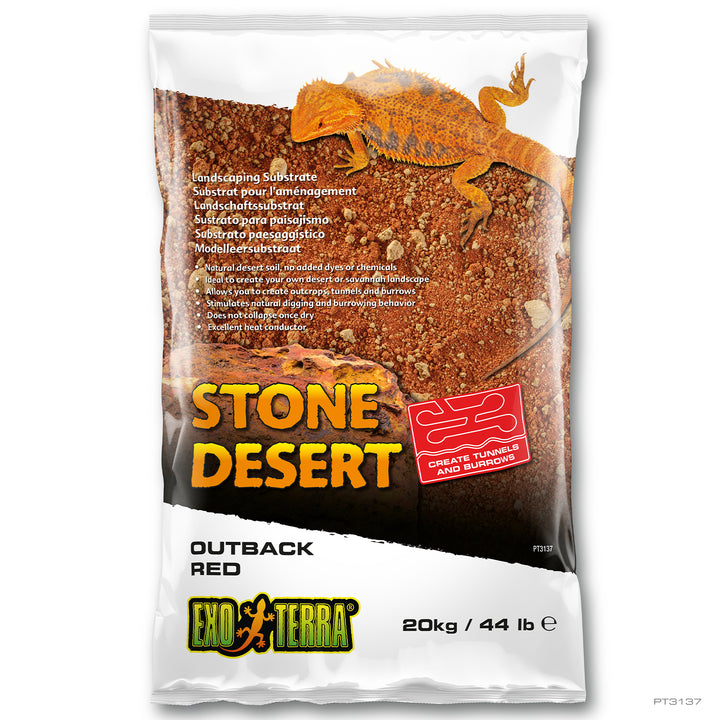 Exo Terra Sustrato Outback Red Stone Desert